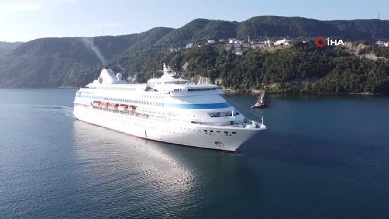 Bartın haberleri... Amasra'da 2'nci kez kruvaziyer heyecanı yaşandı