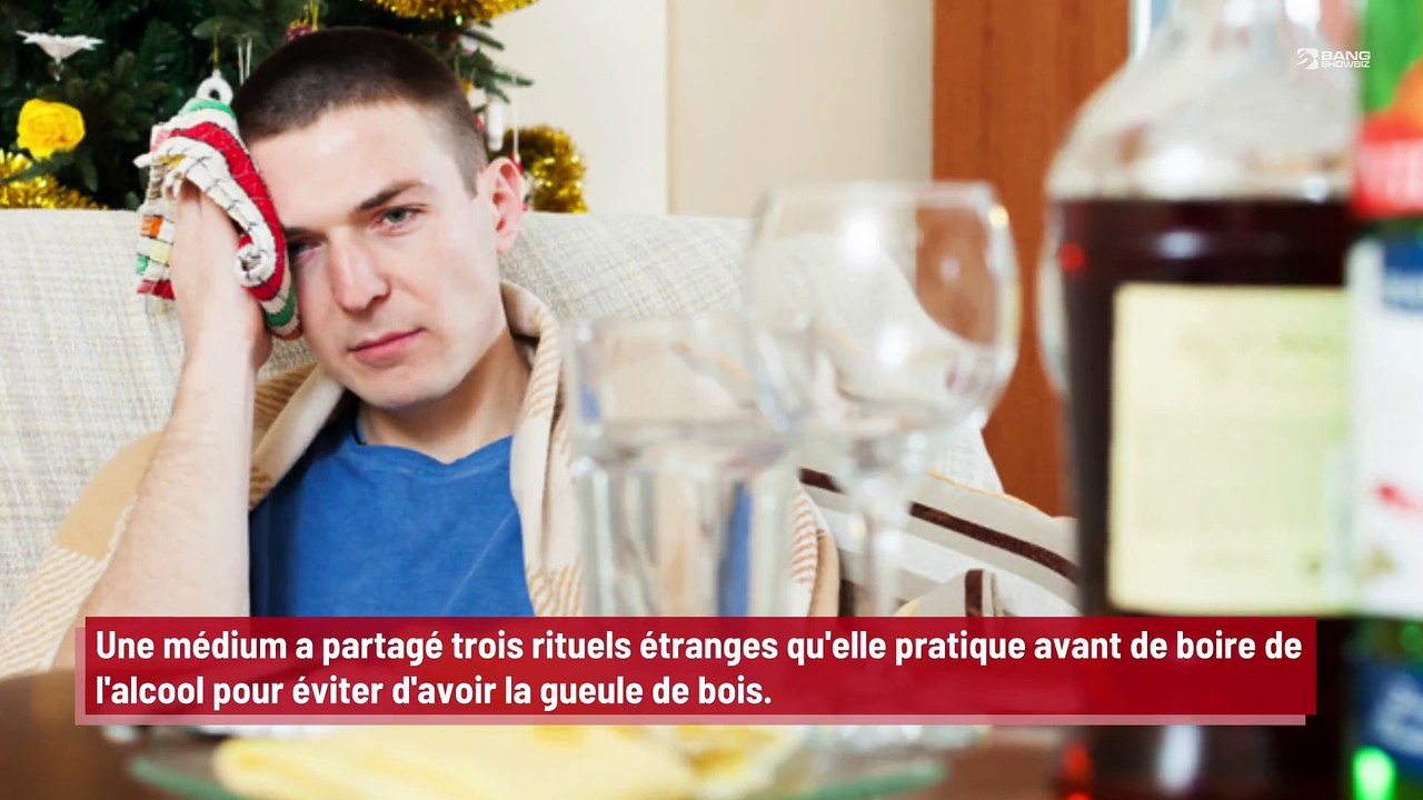Une médium partage trois rituels bizarres pour éviter la gueule de bois !