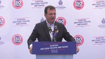 Kartal Meydanı Hizmete Açıldı... Engin Altay: "İstanbul'un Her Sokağında Başımız Dik Geziyoruz"
