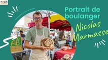 Portrait d'artisan boulanger : Nicolas Marmasse, boulangerie Le Pain de Nicolas
