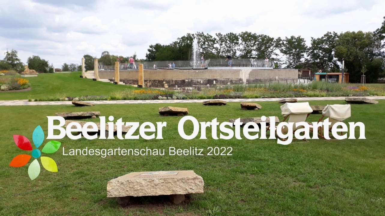 Beelitzer ortsteilgarten auf der landesgartenschau 2022