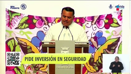 Alcalde de Mérida propone regresar subsidio para fortalecer la seguridad pública