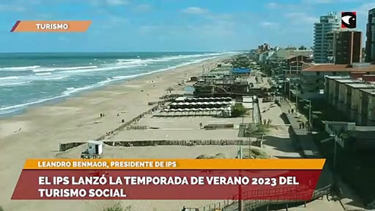 El IPS lanzó la temporada de verano 2023 del Turismo Social