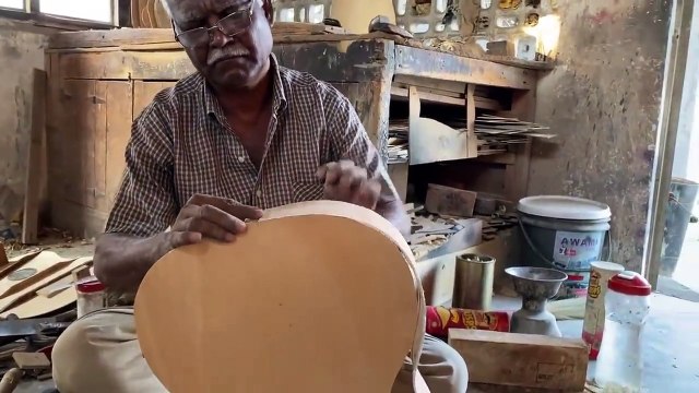 Interesting Guitar making process __ musical Instrument Master ( 720 X 1280 )