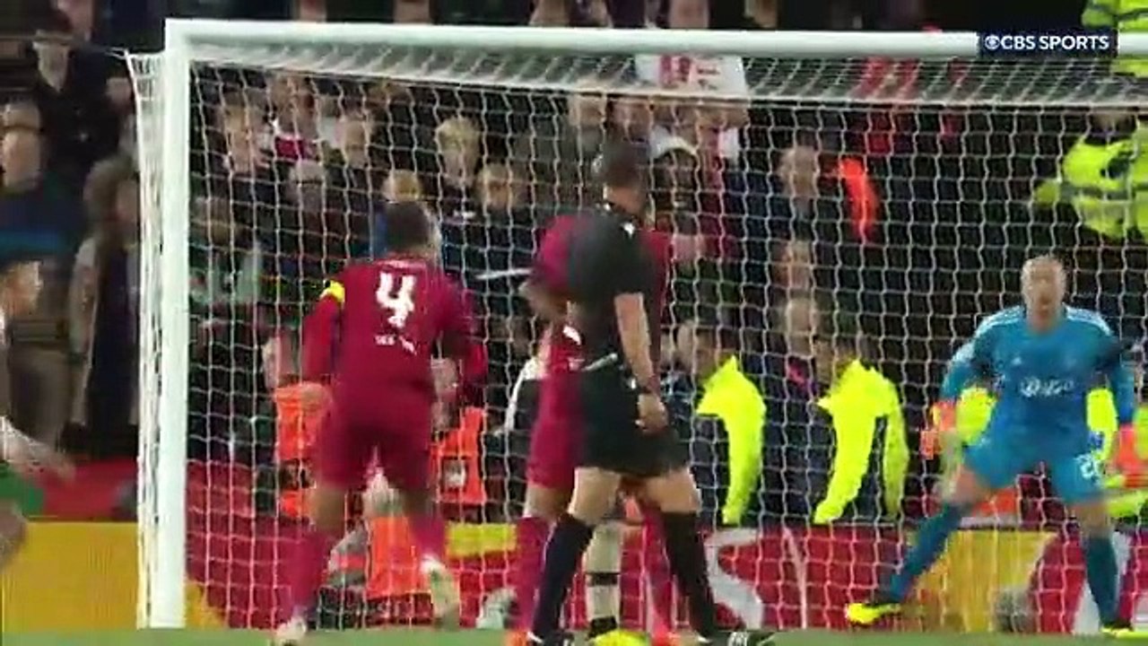 Liverpool 2-1 Ajax Europe Champions League Match Highlights & Goals