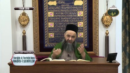 Cübbeli Ahmet Hoca ile Hadis-i Şerifler 56. Bölüm 1 Ocak 2018
