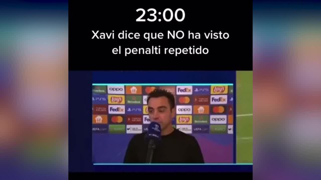 Lluvia de palos a Xavi en redes por esta contradicción sobre el supuesto penalti a Dembélé