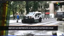 teleSUR Noticias 17:30 11-09: Al menos una persona resultó herida por represión de Carabineros