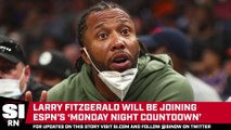 Larry Fitzgerald joining Monday Night Countdown
