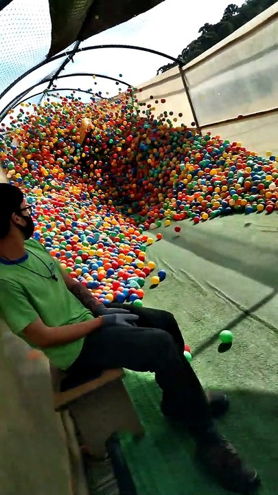 Ball Pit Cushion Works Well at Tarundu Park