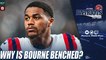 Why are the Patriots BENCHING Kendrick Bourne?