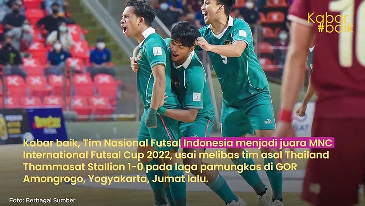 JUARA INTERNATIONAL FUTSAL CUP, TIMNAS FUTSAL INDONESIA RANKING 6 BESAR ASIA