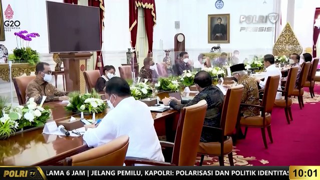 PRESISI UPDATE 10.00 WIB : Pengantar Presiden Jokowi pada Ratas Mengenai Kebijakan Visa on Arrival