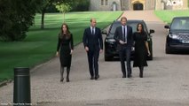 Harry and Meghan join William and Kate at Windsor Castle | September 12, 2022 | ACM