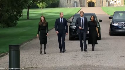 Harry and Meghan join William and Kate at Windsor Castle | September 12, 2022 | ACM