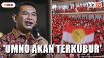 'Parti dah rosak' - Rafizi yakin Umno bakal terkubur 5-7 tahun lagi