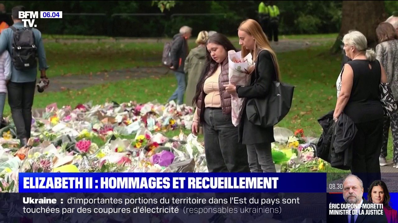 Partout dans le Royaume-Uni, les Britanniques se recueillent et rendent hommage à Elizabeth II