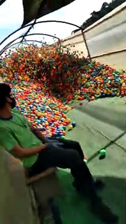 Ball Pit Cushion Works Well at Tarundu Park