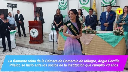 SOCIOS DE LA CÁMARA DE COMERCIO DE MILAGRO CELEBRARON LAS 7 DÉCADAS DE LA INSTITUCIÓN