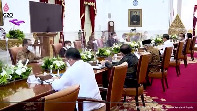 Pengantar Presiden Jokowi Pada Ratas Mengenai Kebijakan Visa on Arrival