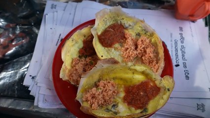 Famous Eggs Hoppers Making   Yummy Street Food of Sri Lanka