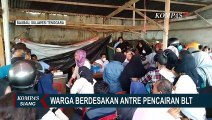 Kantor Pos Baubau Mengaku Kekurangan SDM, Warga Berdesakan Antre Pencairan BLT BBM Sampai 3 Jam!