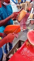 Fresh And Clean Mix Fruit Chaat Of Mumbai #shorts