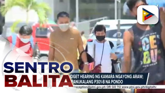 DOH, sumalang sa budget hearing sa Kamara ngayong araw; usapin sa optional na pagsusuot ng face masks sa outdoor areas, naungkat sa pagdinig