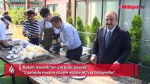 Bakan Varank 42 İstanbul’da gençlerle buluştu! Yazılımcı gençlere çat kapı ziyaret