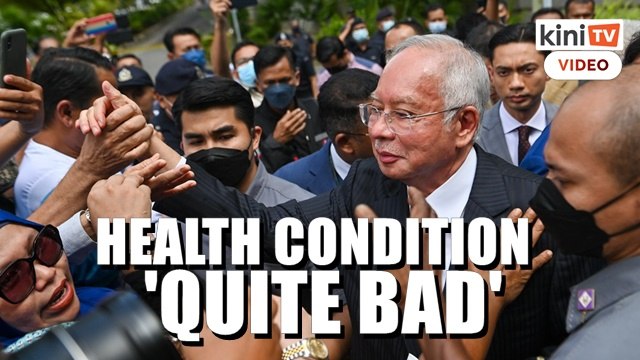 Najib’s health condition 'quite bad', needs to see doc, court told