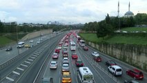 İstanbul'da haftanın ilk gününde trafik yoğunluğu yüzde 58