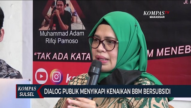 Dialog Publik Menyikapi Kenaikan Bbm Bersubsidi