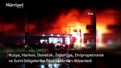 Zelenskiy: Sivil ve önemli altyapıya kasıtlı füze saldırıları yapılıyor