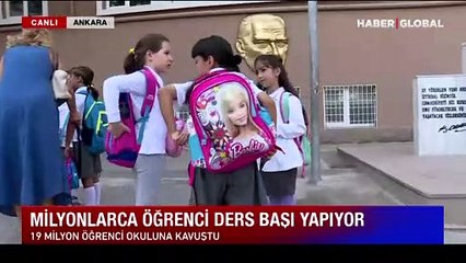 19 milyon öğrenci ve 1,2 milyon öğretmen için ilk ders zili bugün