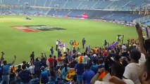 Former Indian Cricketer Gautam Gambhir waved a Sri Lankan flag