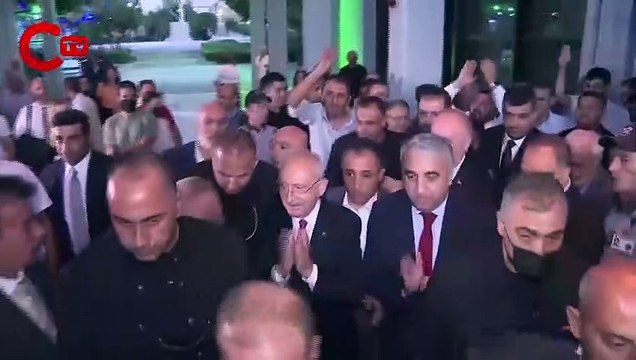 Kılıçdaroğlu Bozkurt Kemal sloganlarıyla karşılandı
