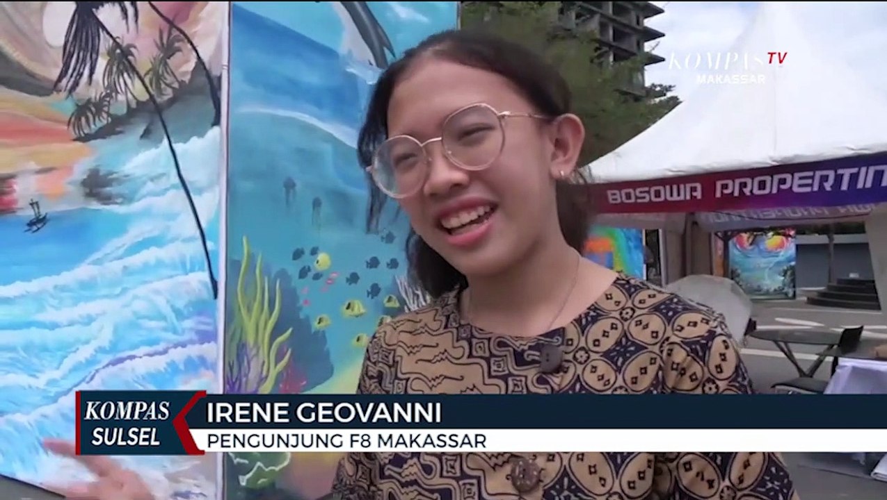 Lukisan Raksasa Pukau Pengunjung F8