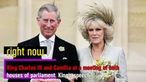 LIVE - Speech by King Charles III in both Houses of Parliament. Address of the deputies to the corral.