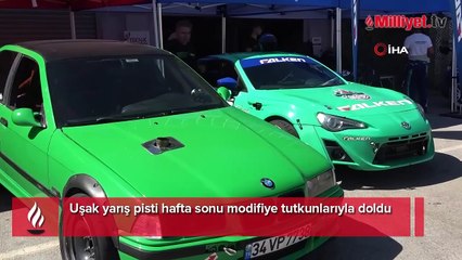 Drift tutkunları Uşak’ta buluştu
