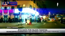 Atacados por falsos taxistas: delincuentes adormecían a sus víctimas con spray para robarlos