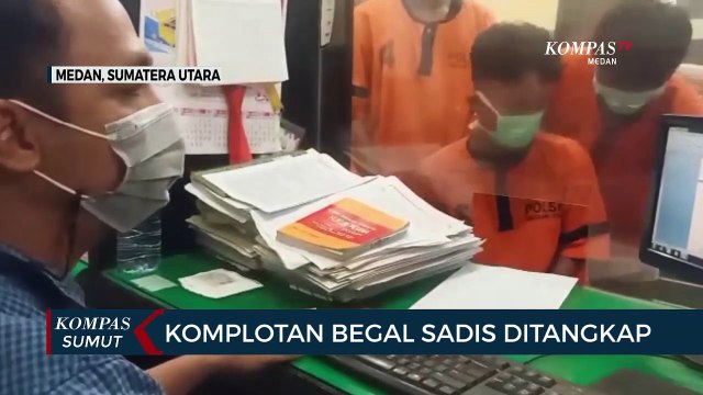 Komplotan Begal Sadis di Medan Diringkus