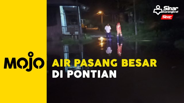 Air naik di Pontian terkawal, penduduk lakukan persediaan awal