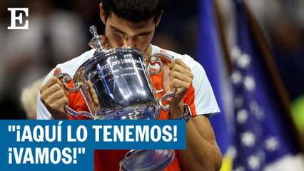 Así ha celebrado Alcaraz en sus redes su victoria en el US Open