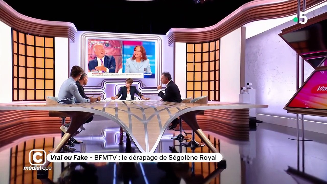 "Le lien de confiance est rompu" : Marc-Olivier Fogiel (BFMTV) se sépare de Ségolène Royal après ses propos polémiques