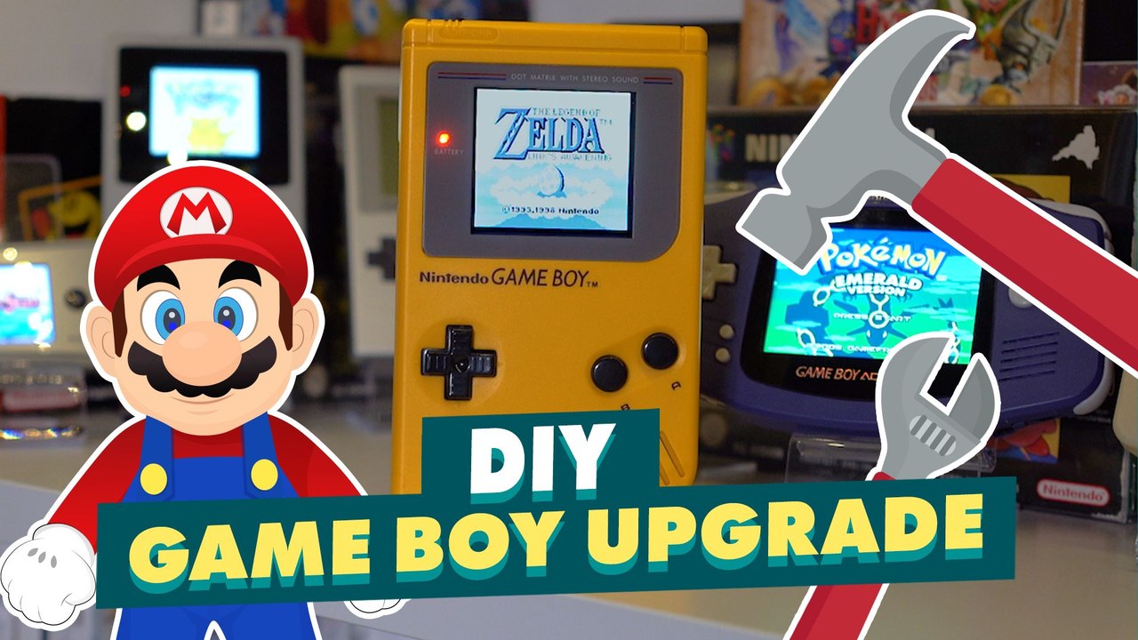 Das große diy gameboy upgrade!