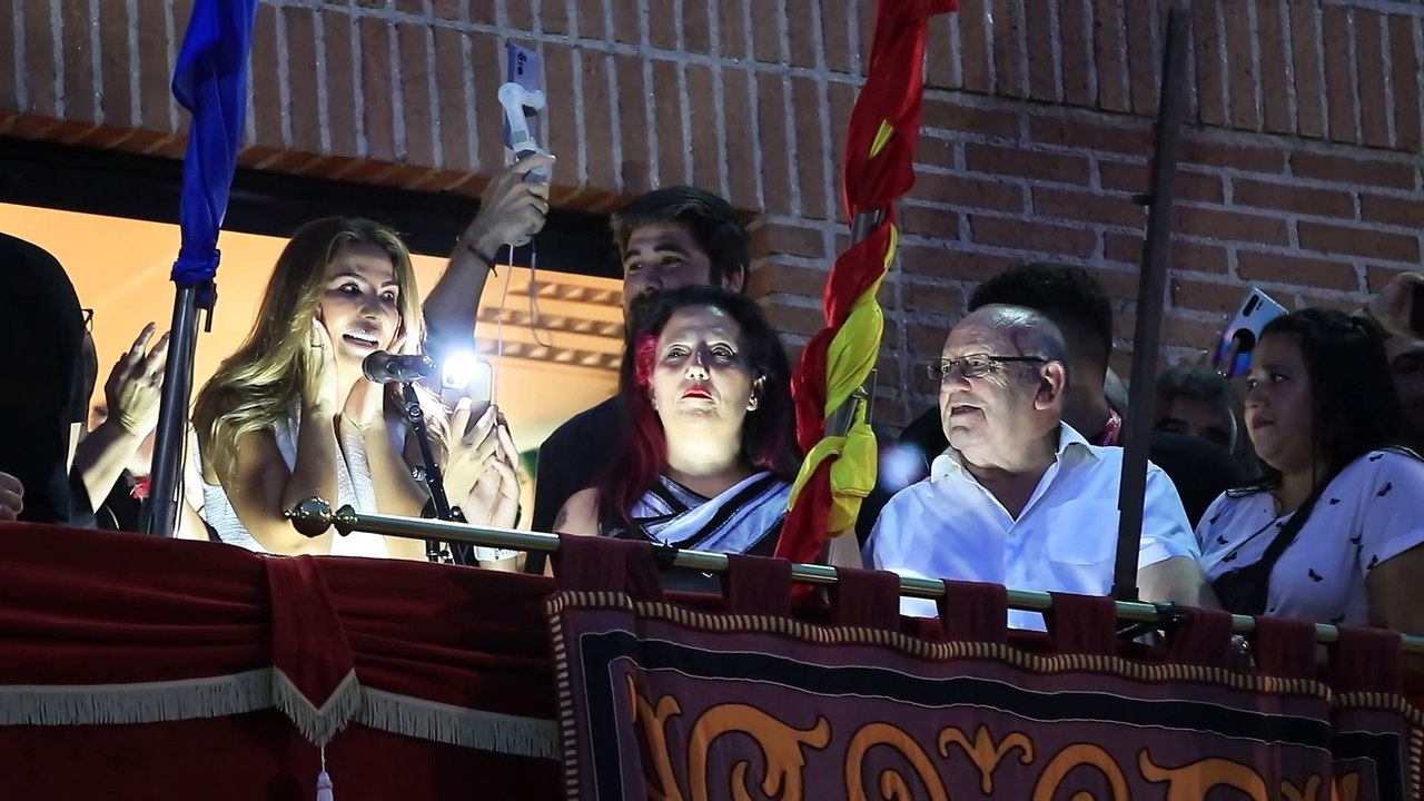 Tamara Gorro, perfecta pregonera de Móstoles con una referencia de lo más emotiva