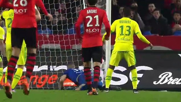 28/01/17 : Joris Gnagnon (87') : Rennes - Nantes (1-1)