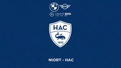 Niort - HAC (0-1) : le résumé du match