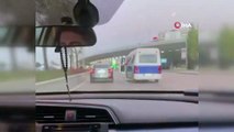 Bursa’da sürücülerin araçlarıyla yol verme kavgası kameralarda