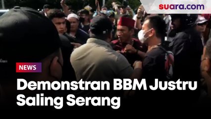 Sama-sama Tolak BBM Naik, Massa GNPR Serang Massa Mahasiswa Maluku Utara